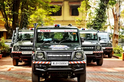 Kerala police adds 49 Force Gurkha SUVs to its fleet